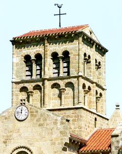 Le clocher, face sud.