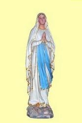 Vierge de Lourdes.